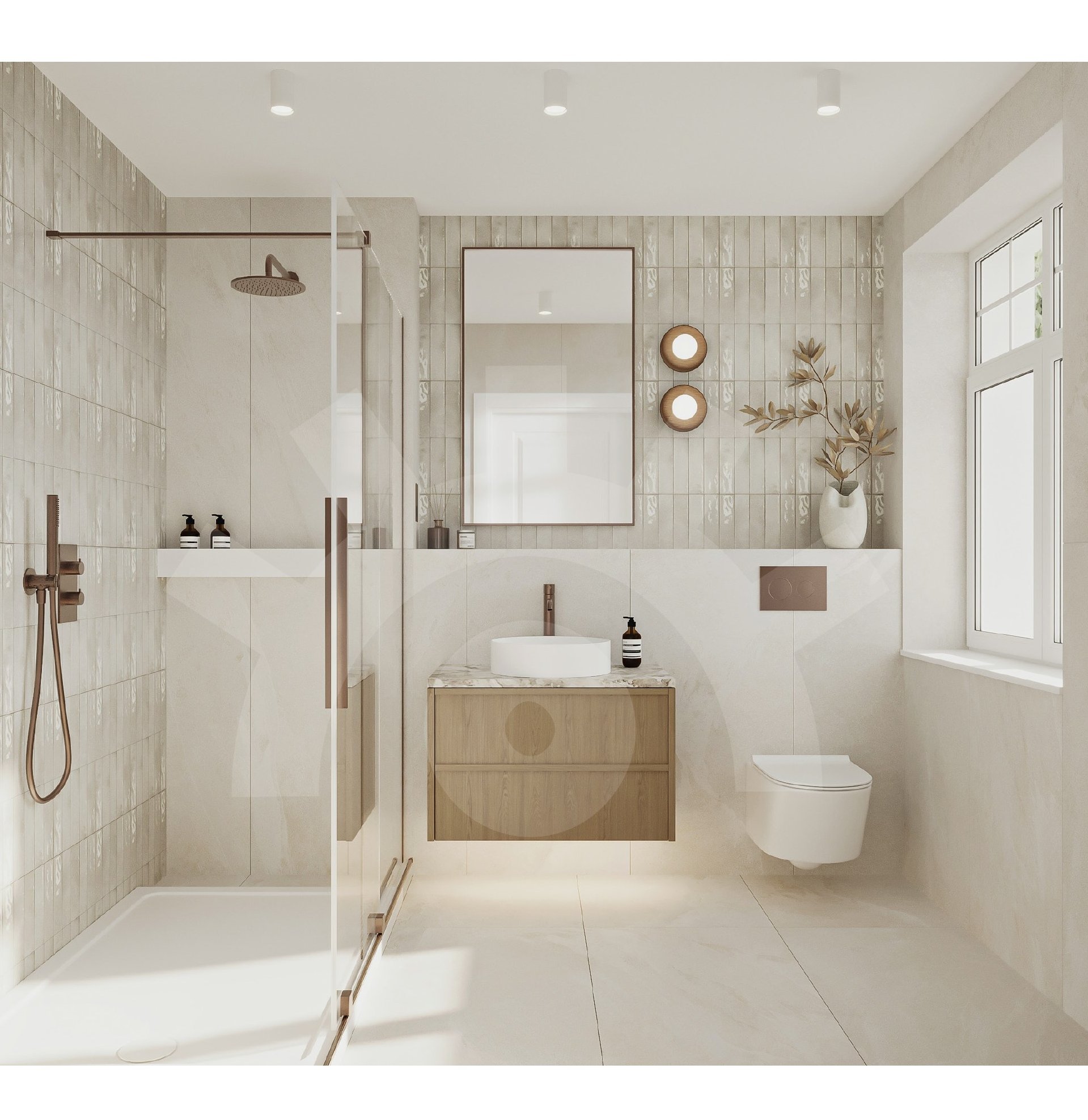Pomona Grove bathroom CGI