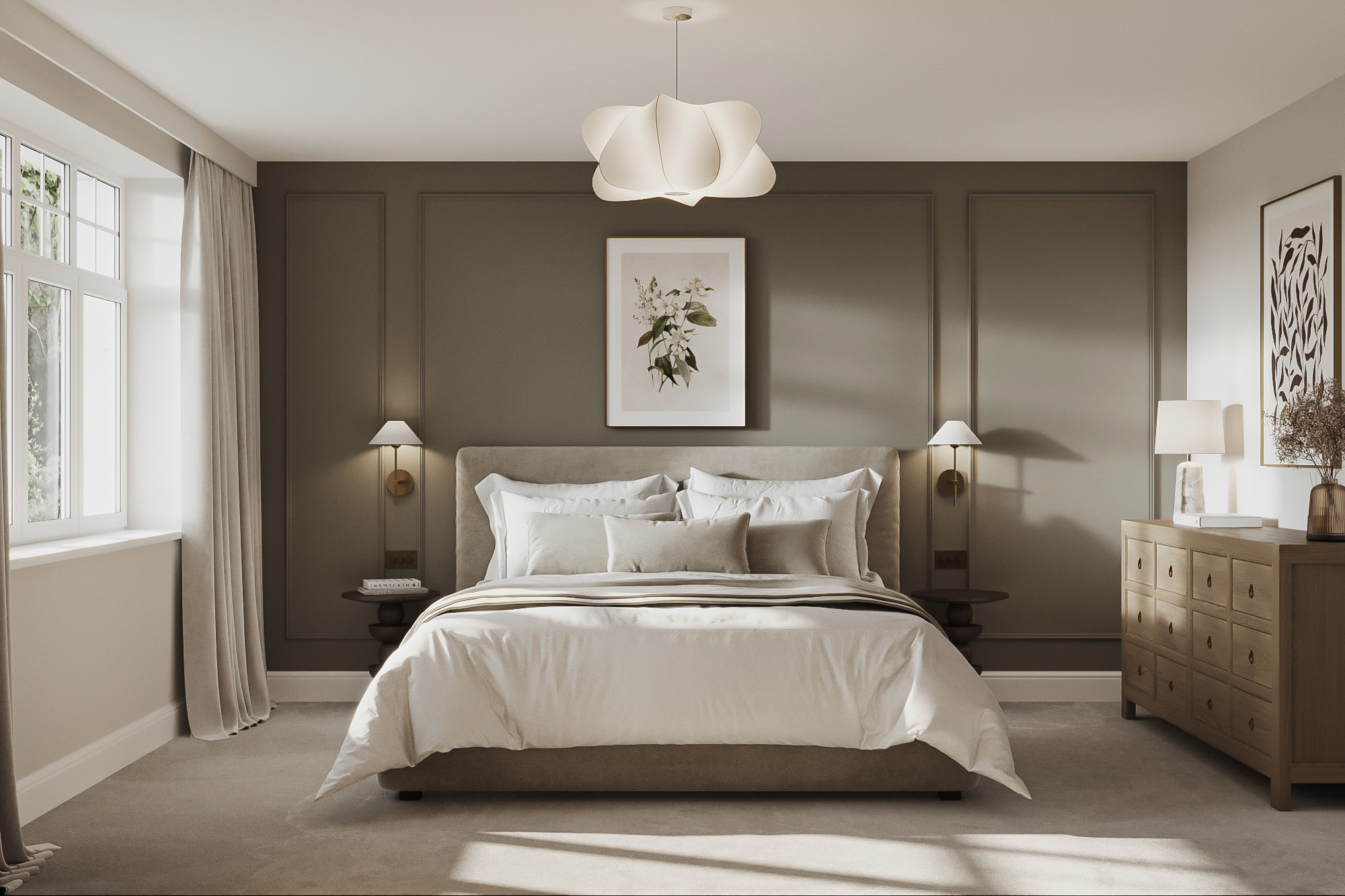 Pomona Grove bedroom CGI